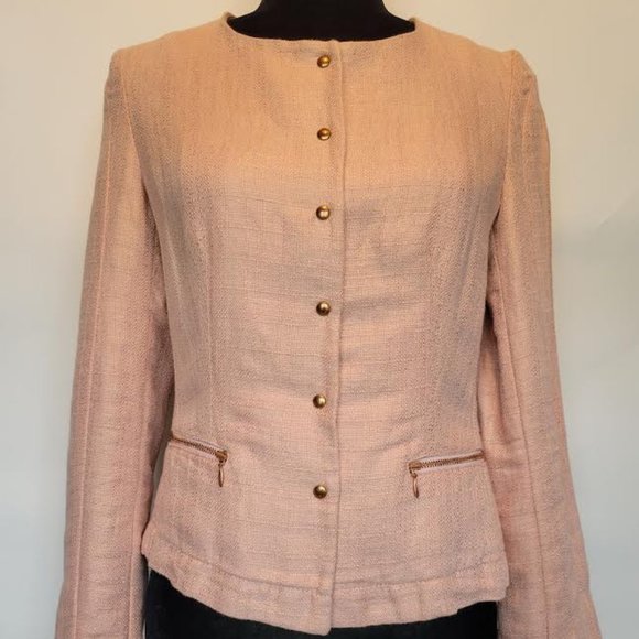 5/30$ women's linen cotton jacket blazer - Picture 1 of 8